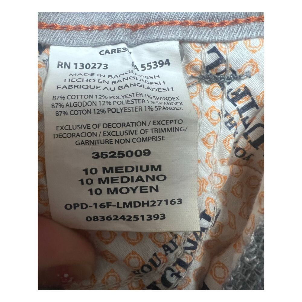 Lee Modern Series Revolution Denim Women Pants Gray Straight Leg Jeans Size 10 M - Picture 3 of 9
